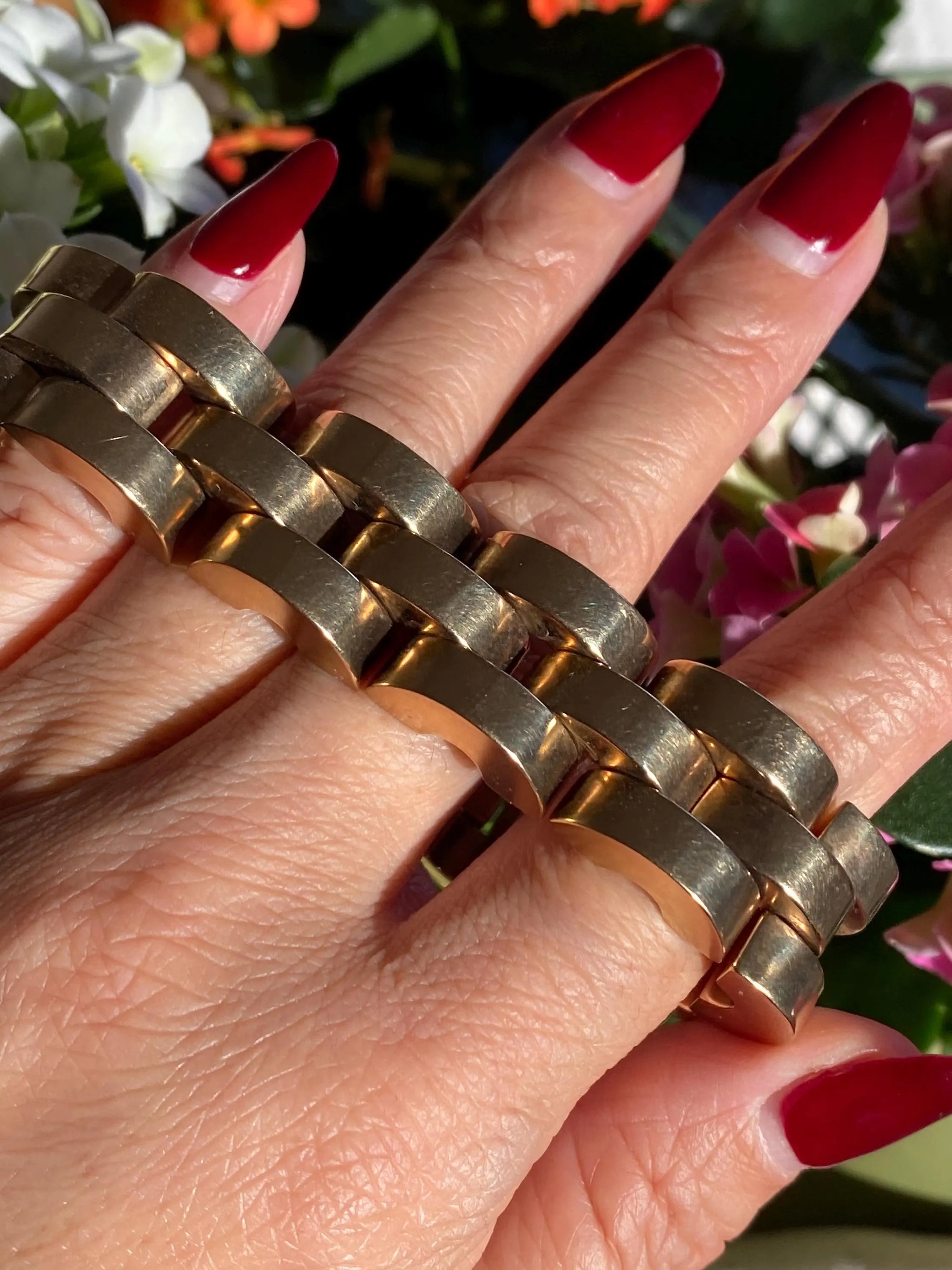 British 9ct gold mark | Birmingham c.1986 exquisite bracelet