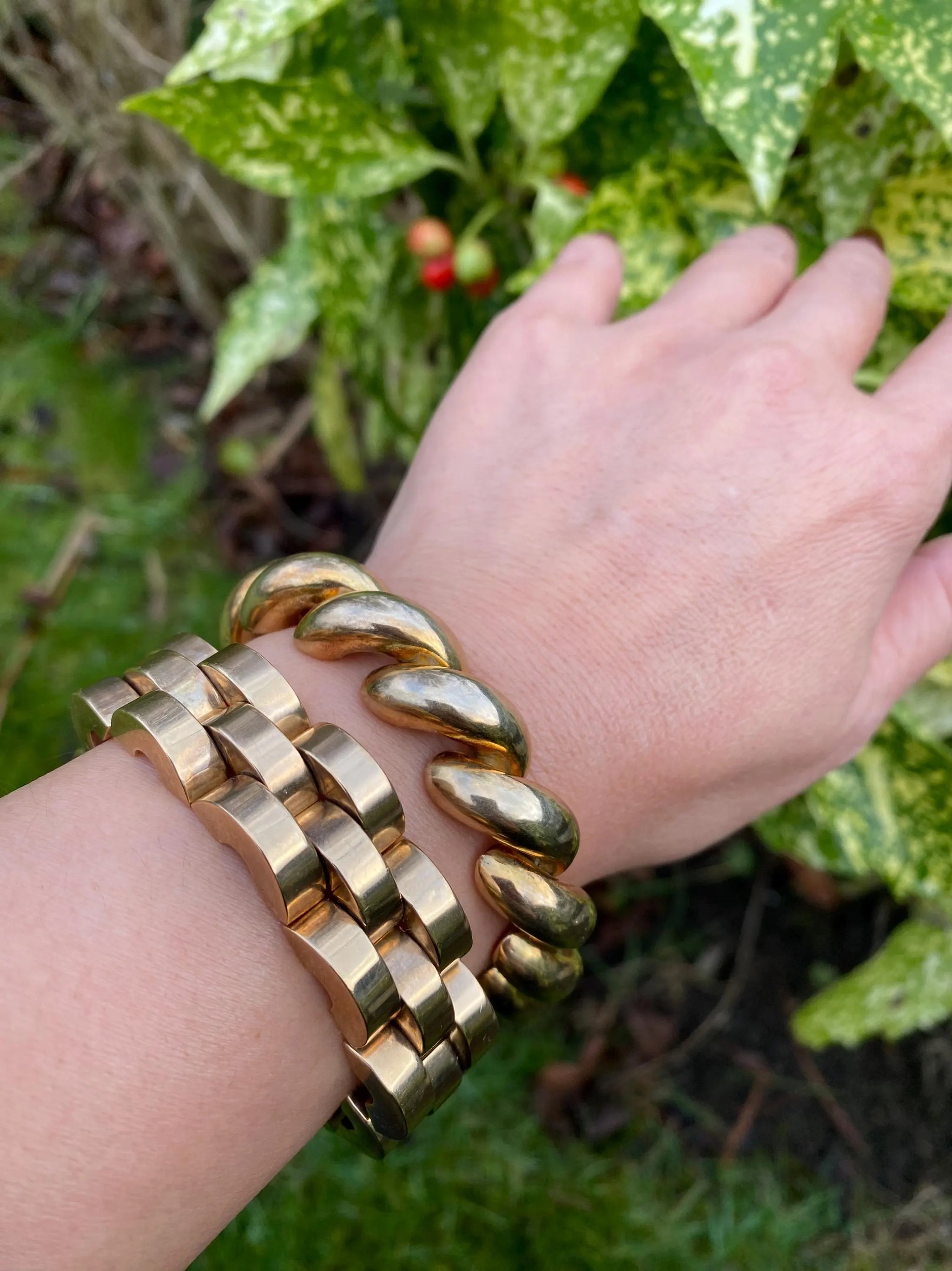 British 9ct gold mark | Birmingham c.1986 exquisite bracelet