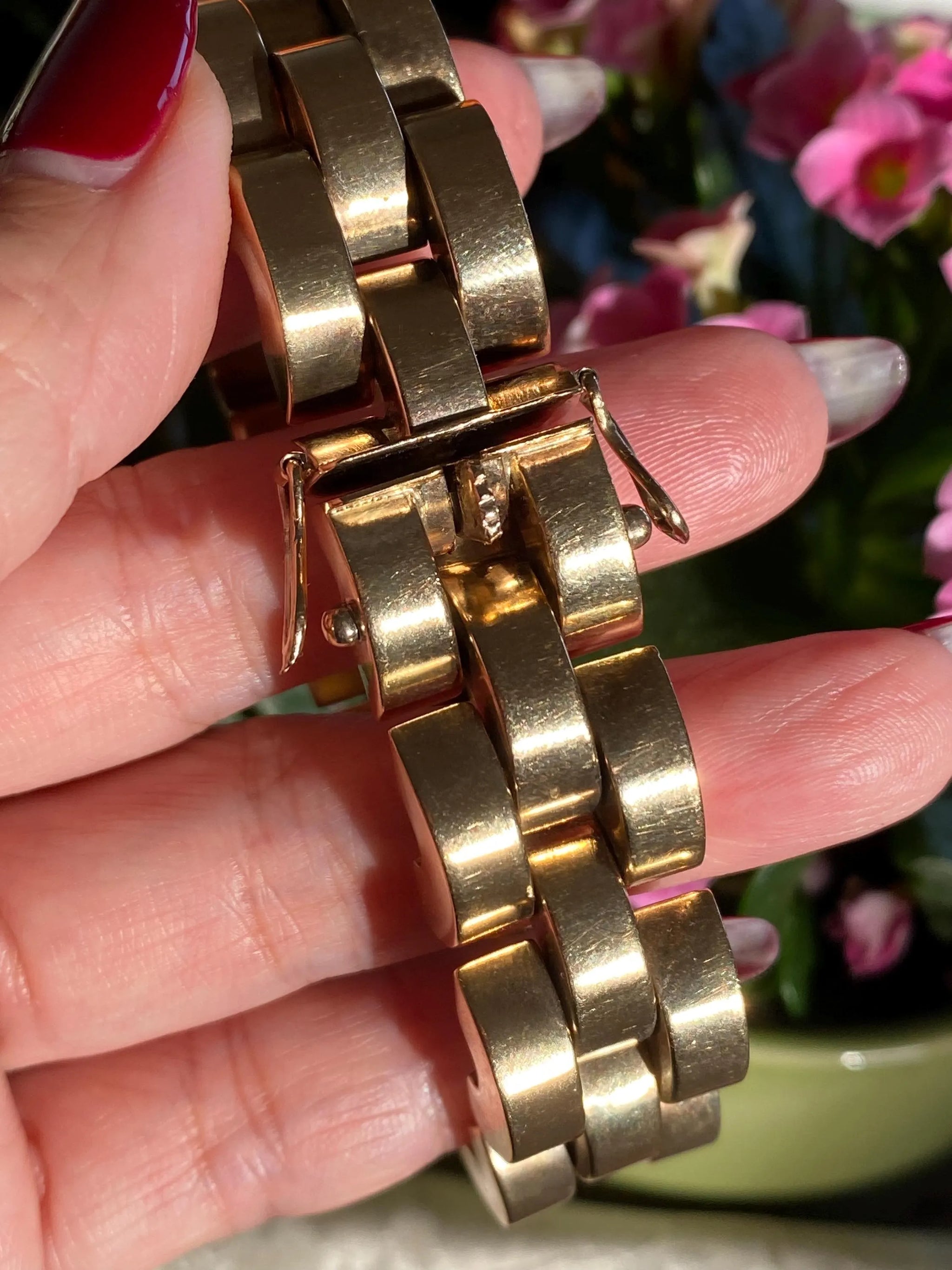 British 9ct gold mark | Birmingham c.1986 exquisite bracelet