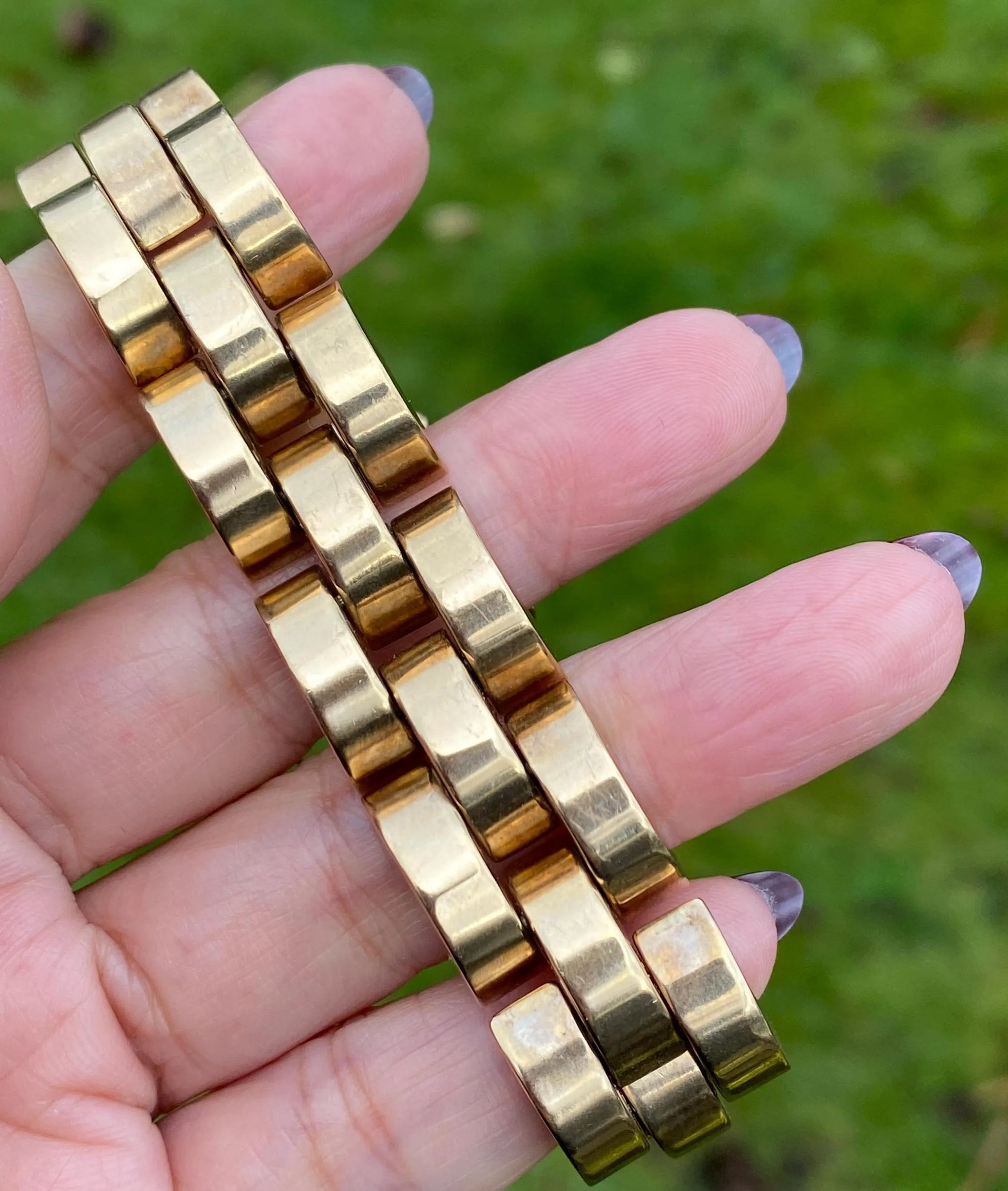 British 9ct gold mark | Birmingham c.1986 exquisite bracelet