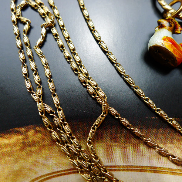 Gold chain marked 375 new arrivals