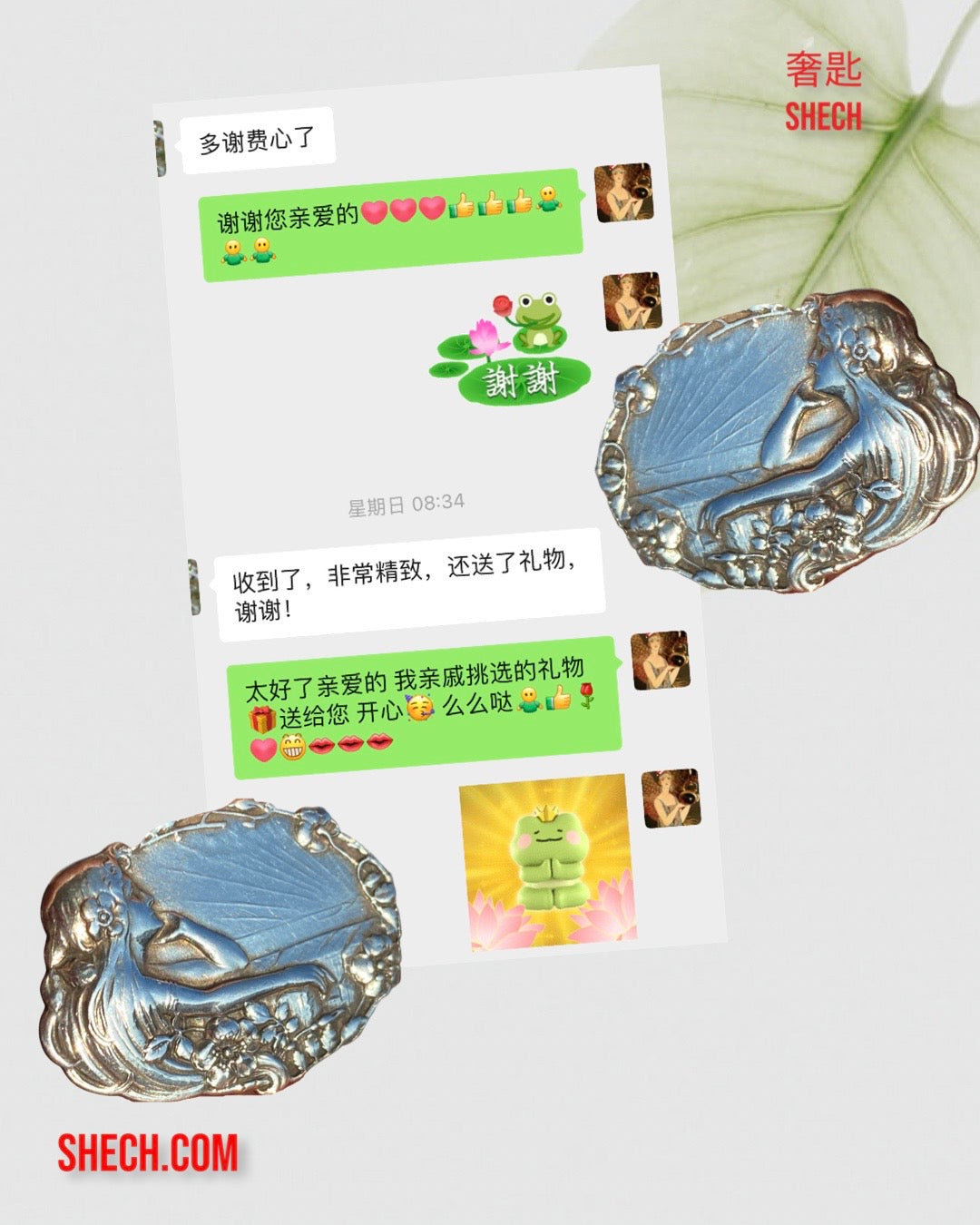 WELL RECEIVED VERY DELICATE THANK YOU