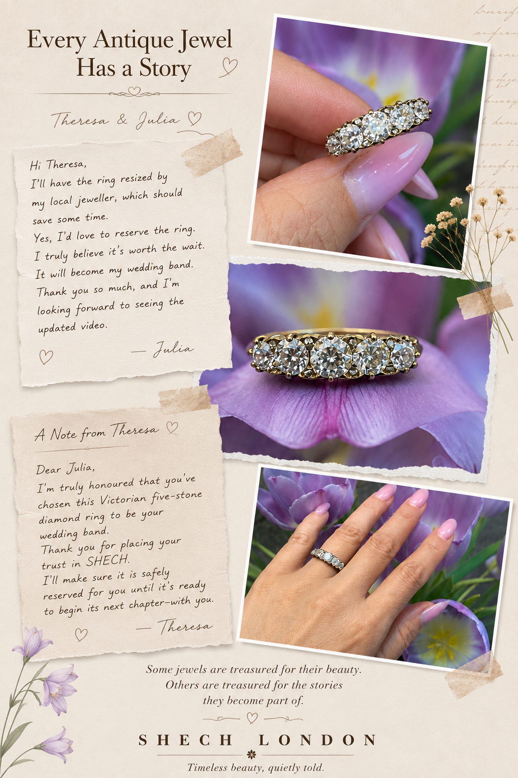 Every Antique Jewel Has a Story.
