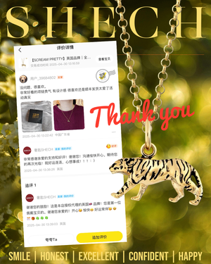 A very beautiful and classy necklace with a great design—I love it!
