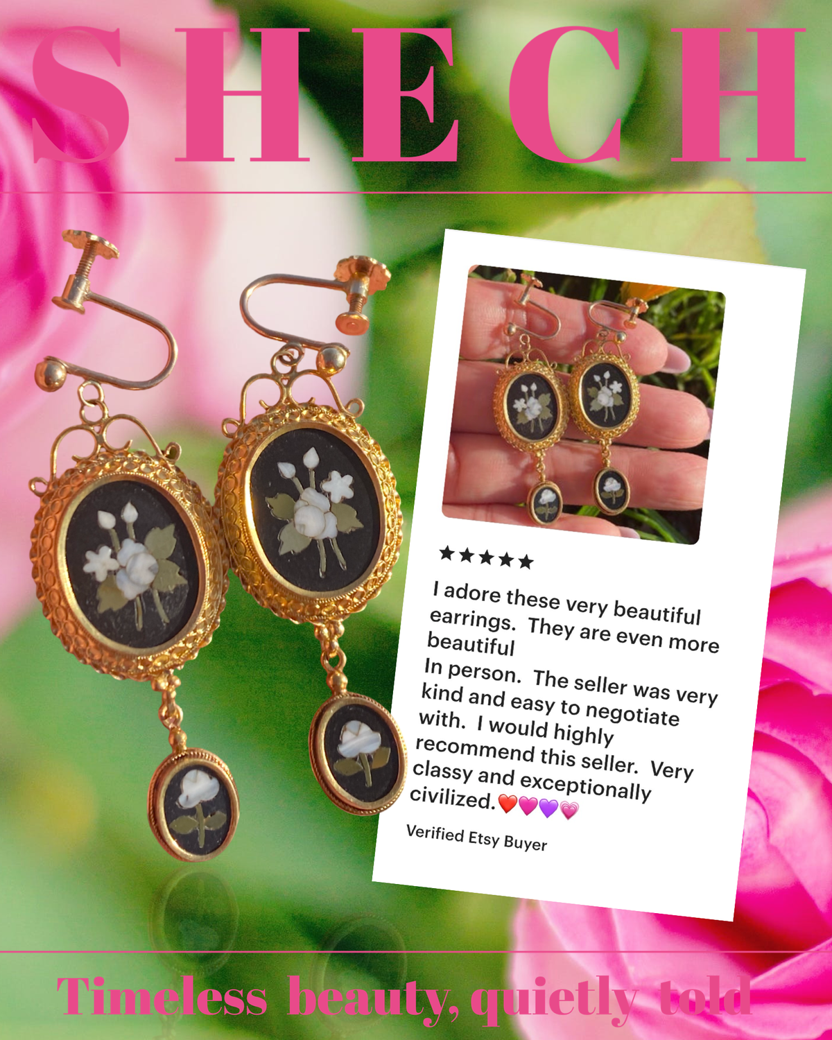 They are even more beautiful in person.