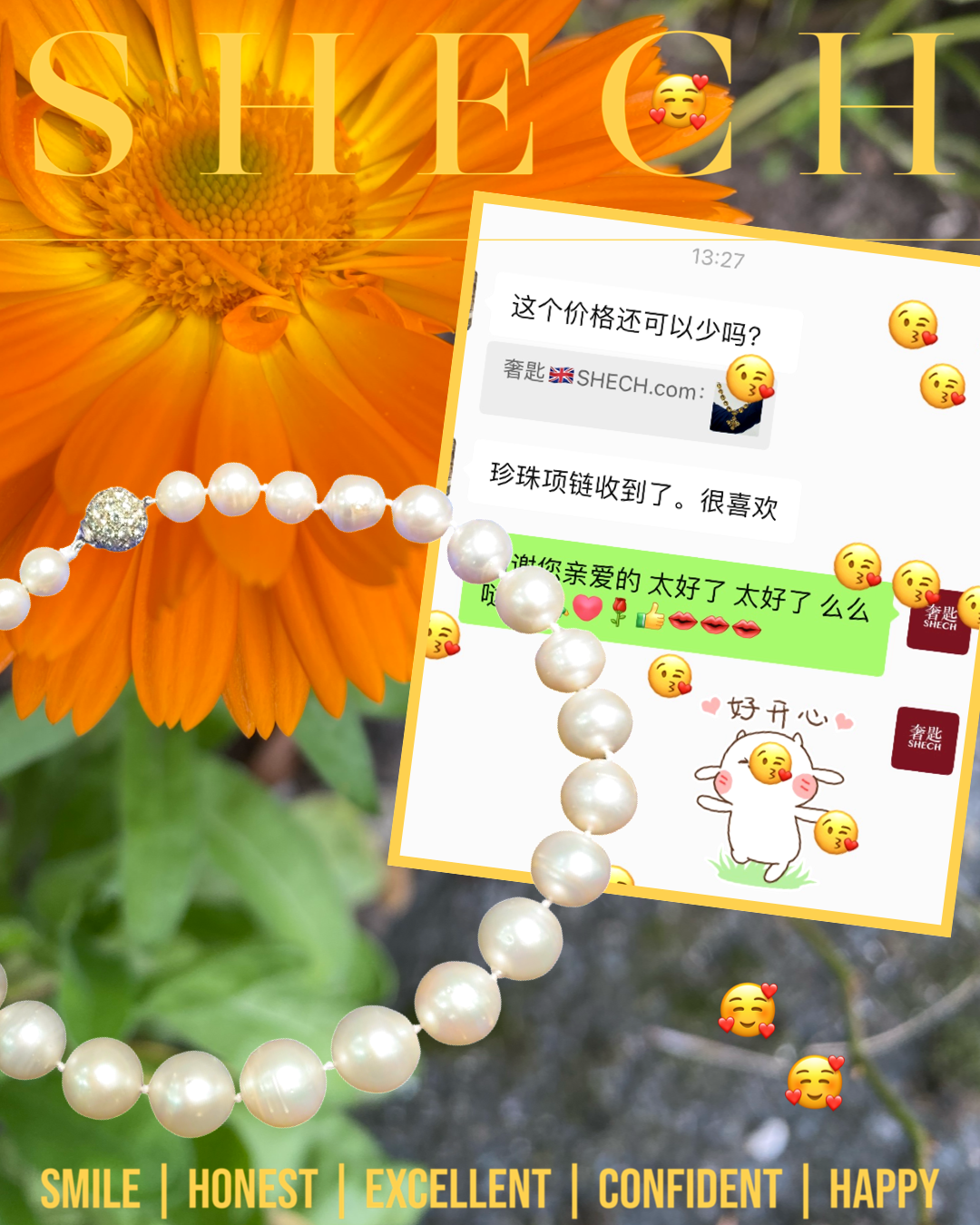 JUNE*** 买家 “珍珠项链收到了 很喜欢”  2024-11-03 浙江