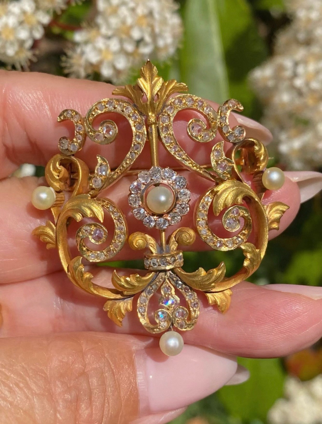 Final Payment- Art Nouveau Brooch