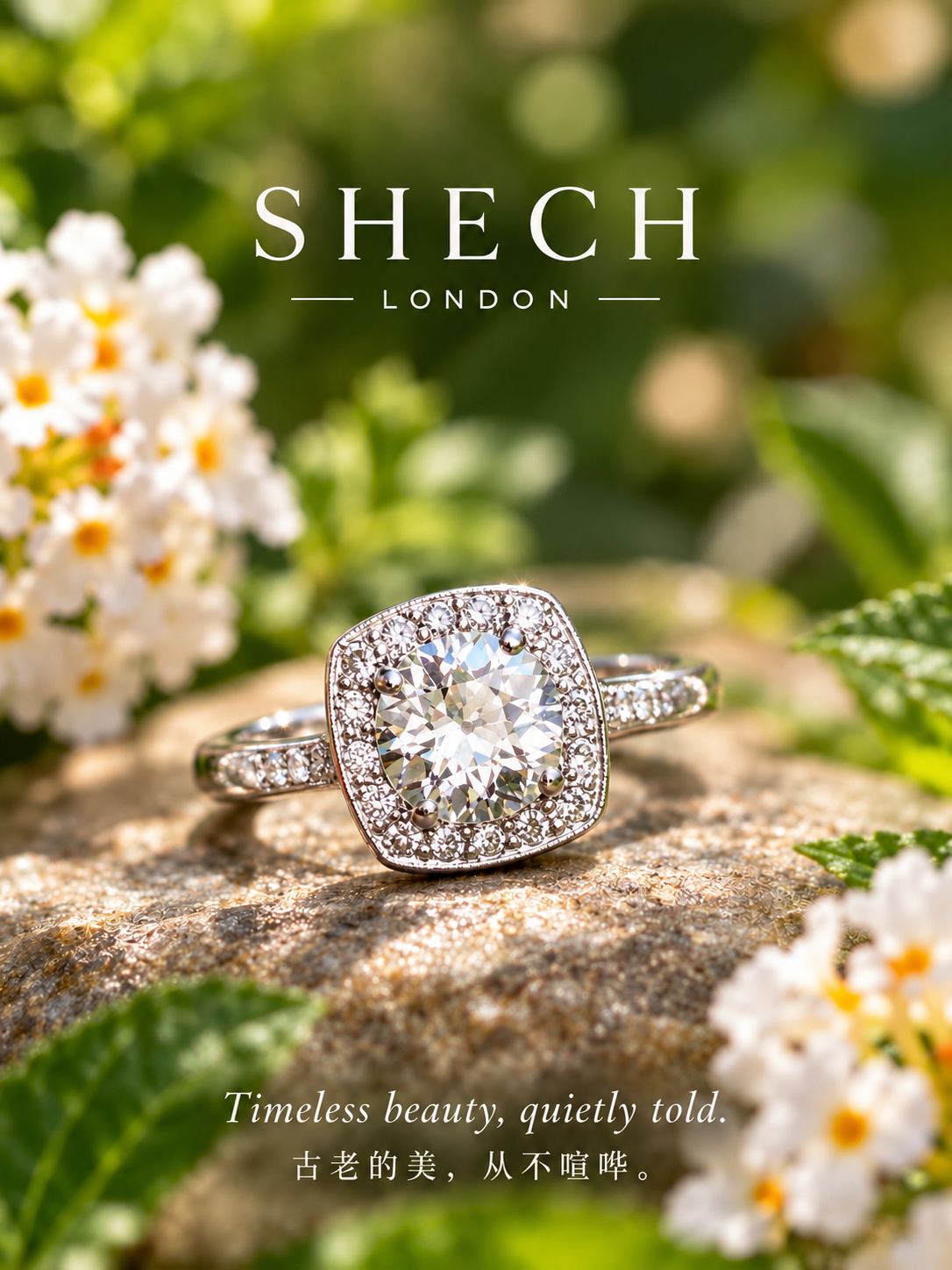 Vintage 1968 Platinum Antique-Cut Diamond Ring | Approx. 1.20ct | London Hallmarks